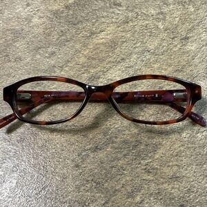 Helium Paris HE 4218 Red Havana Eyeglasses Frames 51□16-140-27mm Made in Italy
